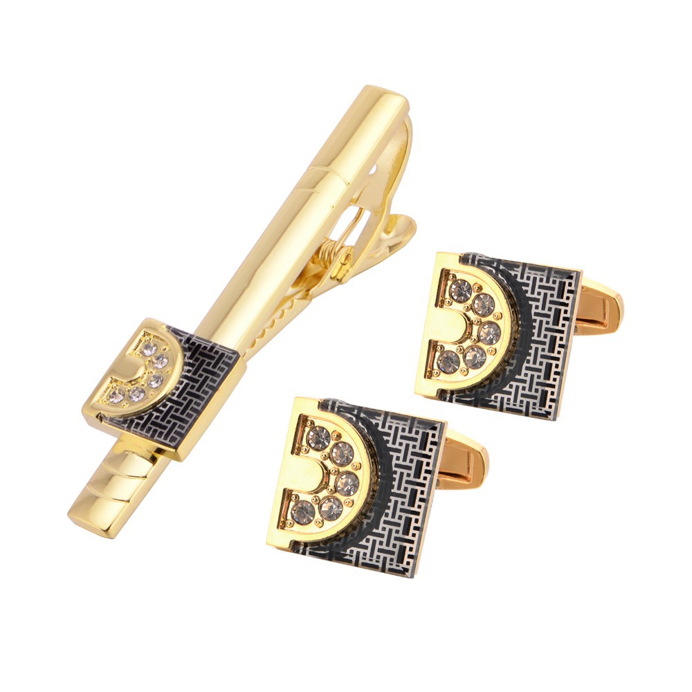 Ensemble de boutons de manchet - Tie Bar Set Gift avis et prix