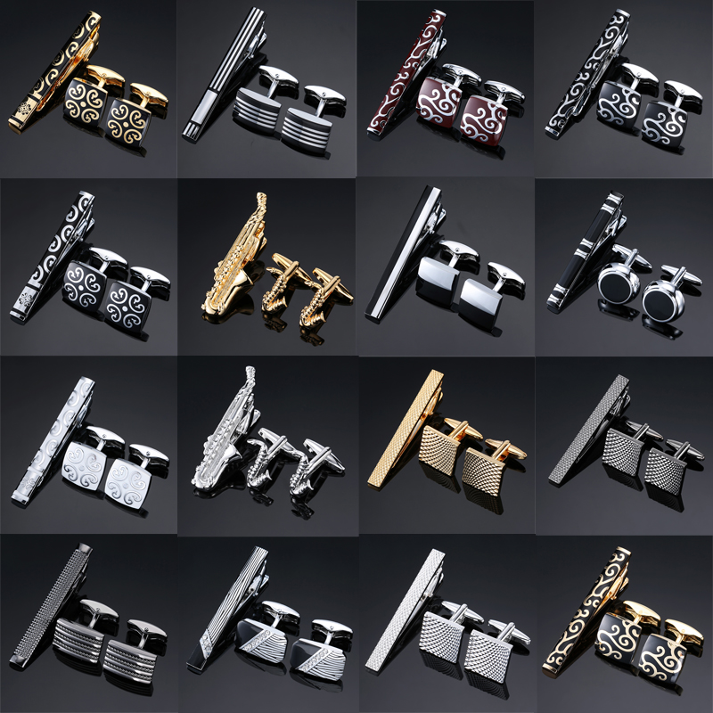 Boutons de manchette de haute  - Tie Bar Set Gift avis et prix