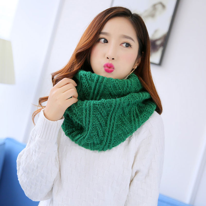 Écharpe tricotée épaisse unise - Infinity Scarf Knit avis et prix