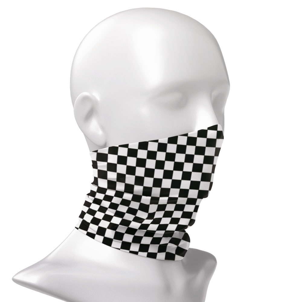Checkered Ska imprimé bandeau  - Neck Warmer Tube avis et prix